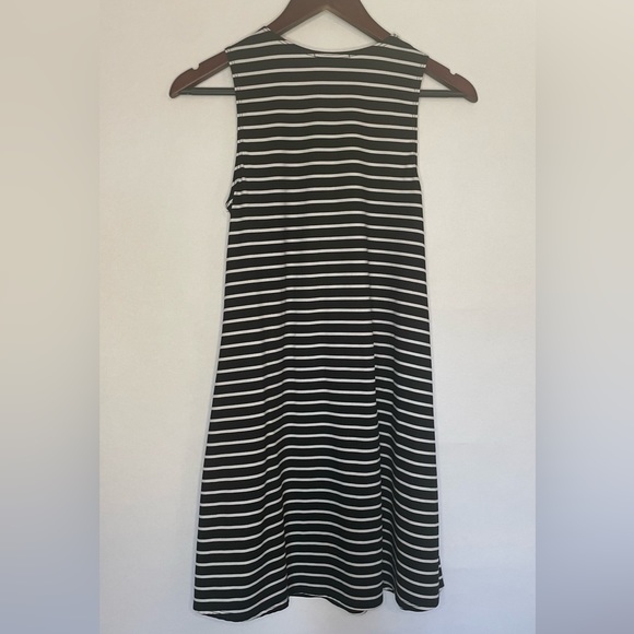 NWOT Nine Britton Stripe Soft Swing Tank Dress, Black & White, XS New Stitch Fix - Picture 3 of 3